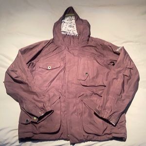 Burton Ronin purple snowboard jacket